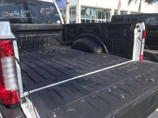 Truck Bed Liner Installation