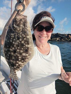 2 big flounder