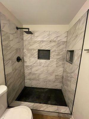 Complete Shower install