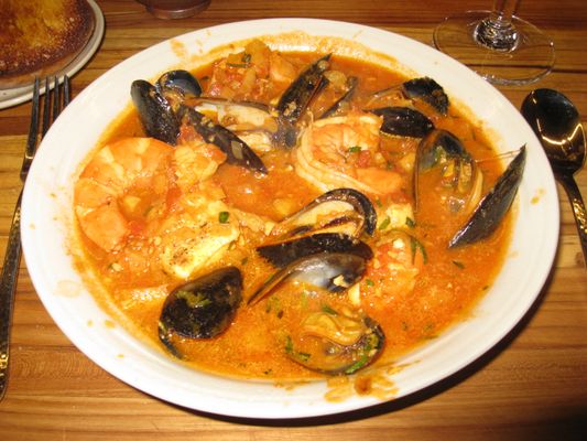 Bouillabaisse Style Fish Stew