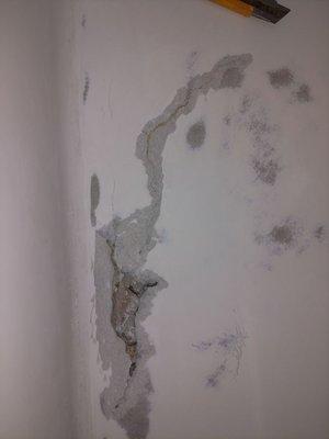 Fiberglass crack repairs