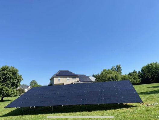 Solar Ground Mount in Fredericksburg Virginia