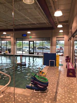 Indoor pool for lessons