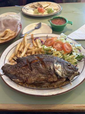 Fried tilapia