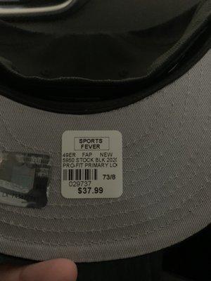 Price tag