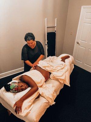 Prenatal massage