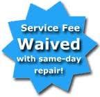 FREE SERVICE CALL WITH ANY REPAIR