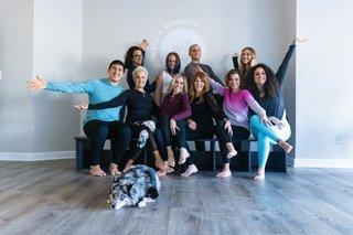 studio dog
 team photo
 master yogi
 staff picture