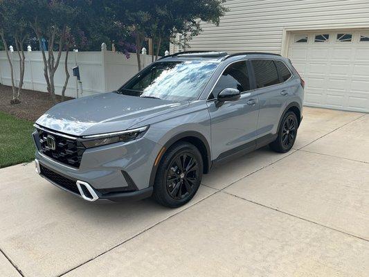 2023 Honda CRV Hybrid Sport Touring  Urban Gray Pearl