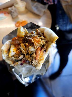 Chicken gyro