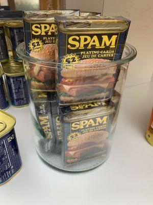 Spam playing cards