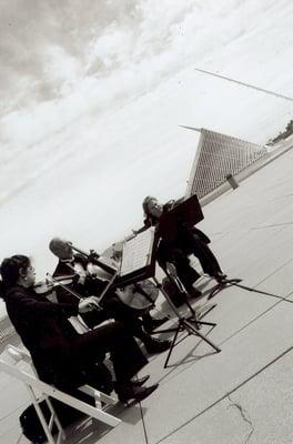 String Trio at the War Memorial Plaza