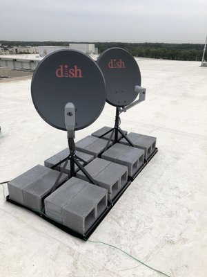 Dish Network for commercial property.