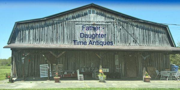 Father - Daughter Time Antiques and Thrift