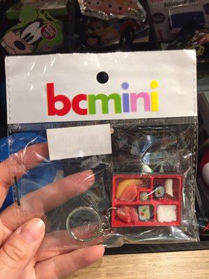 Bento box keychain