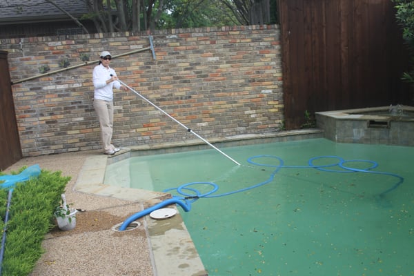 Cleaning Pool