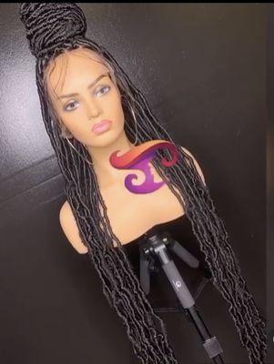 Braided wigs are a perfect everyday protective style @mykinkywig