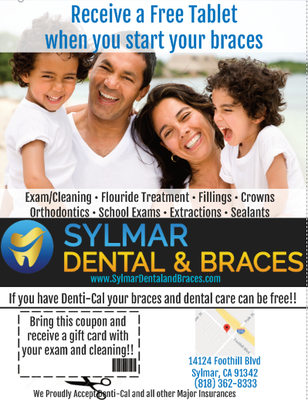 Get started with your braces today and receive a free Amazon Tablet!