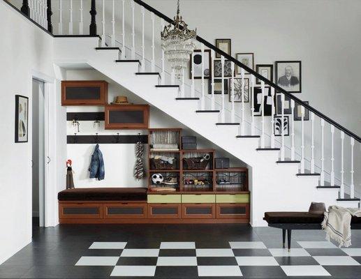 Custom Mudroom Shelving, California Closets Harrisburg PA