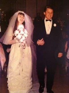 Denise and my wedding day. Still just as Happy!!