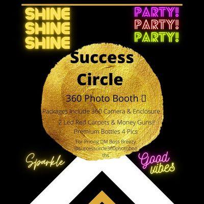 Follow on IG @successcircle360photobooths