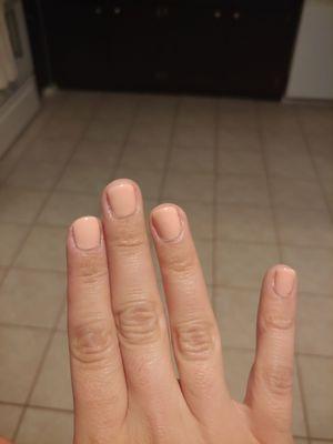 2 out of the 4 nails I am happy with.