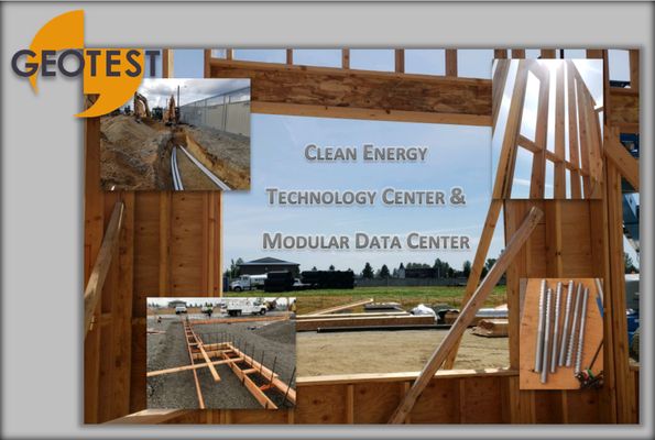 GeoTest is proud to be a member of SnoPUD's Clean Energy Technology Center and Modular Data Center Project teams.