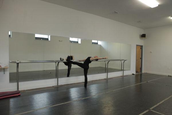 Dancer in Studio 2.