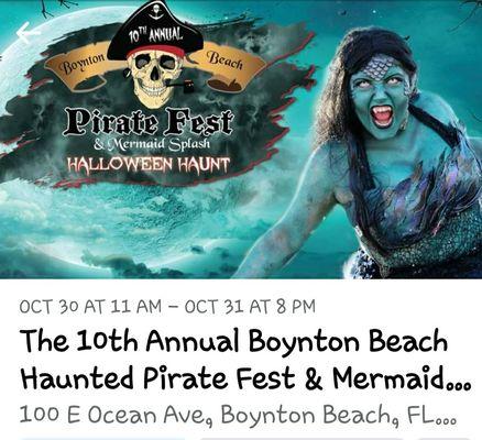 Boynton Beach Pirate And Mermaid Fest