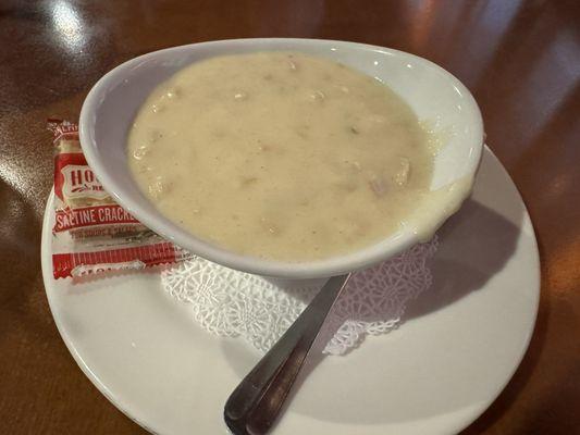 Cup of Clam Chowder