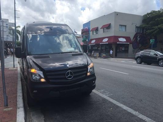 Touring around Miami in a Mercedes Benz Sprinter, it felt like a VIP Private Tour around Miami. It was worth every penny.