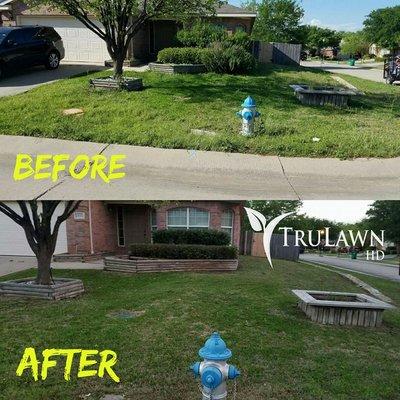 Shaping up those bushes makes a world of a difference to your curb appeal!