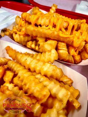 Crispy Golden Crinkle Cut Fries