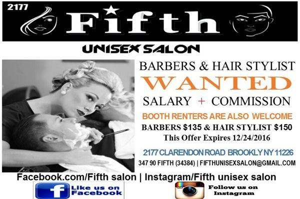 Fifth Unisex Salon