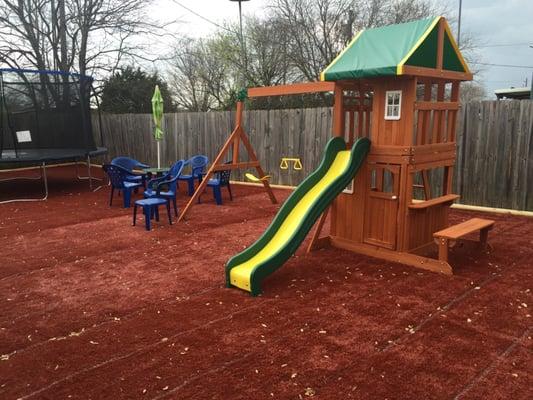 ORANGE TURF / PLAYGROUND  - LORENA ,TX