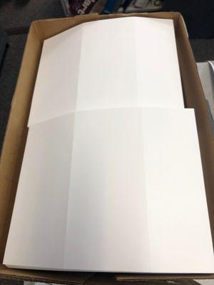 Custom perforation for your business documents!