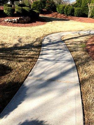 After - walkway