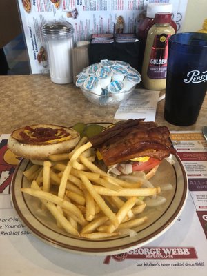 When you want a diner burger, you go to Webb's. Period.