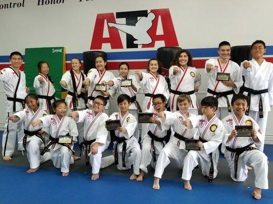 Black Belt Testing August 2018