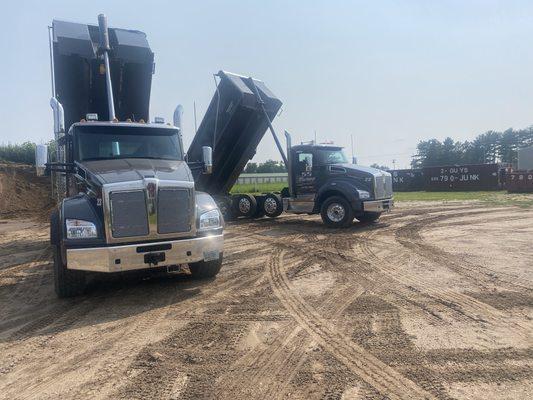 Sand gravel landscaping materials