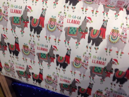 Llama wrap paper