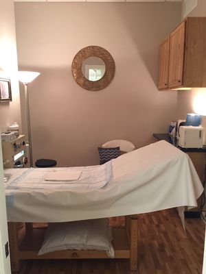 Inside the colonic room.