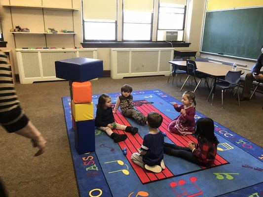 Pre-k music lesson