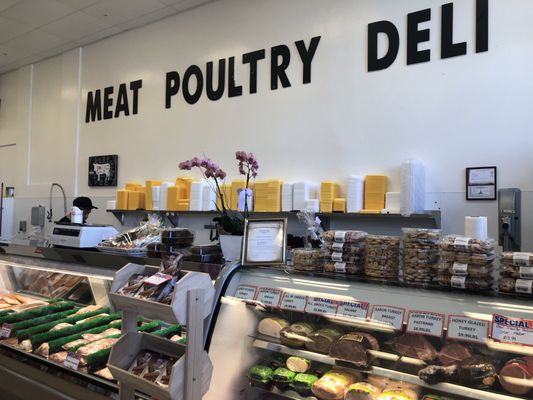 Nice and clean deli meat section