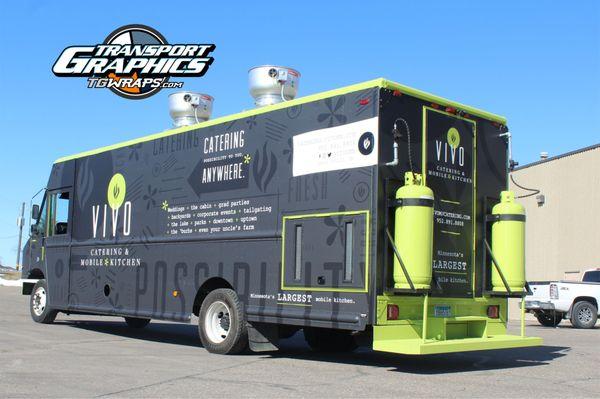 Tell a Story of Flavor! Transport Graphics has the team to brand your food truck or trailer and get you NOTICED!