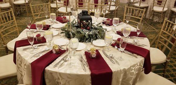 Loved working with Peak for our wedding linens. They have so much to offer. Kristen was great to work with too. Great job!