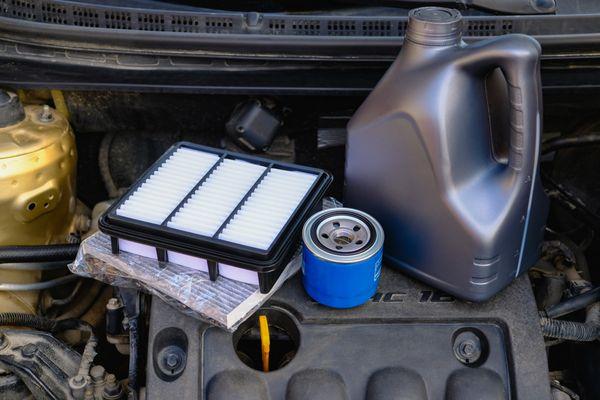 We provide the oil, oil filter, and air filter.