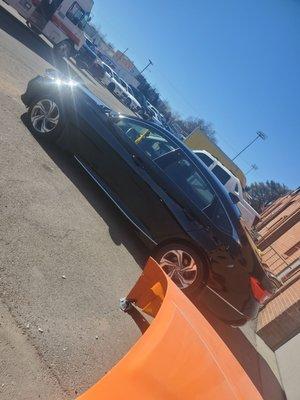 Car clean and shining after being with Eddy's Auto Service