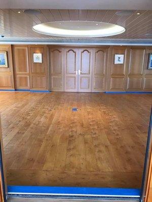 Wood Floors Refinish  Yacht Bella Vita