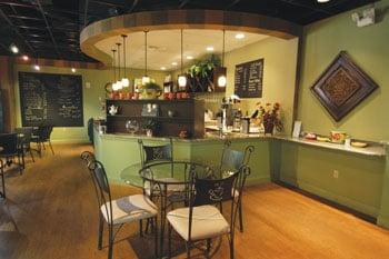 The Bistro at Miromar Design Center offers gourmet foods, coffees, beer and wine in a cozy setting